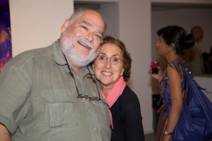 Dave Metz of DMC Consulting and Barbara Bordnick, photographer of SEARCHINGS from Welcome Books